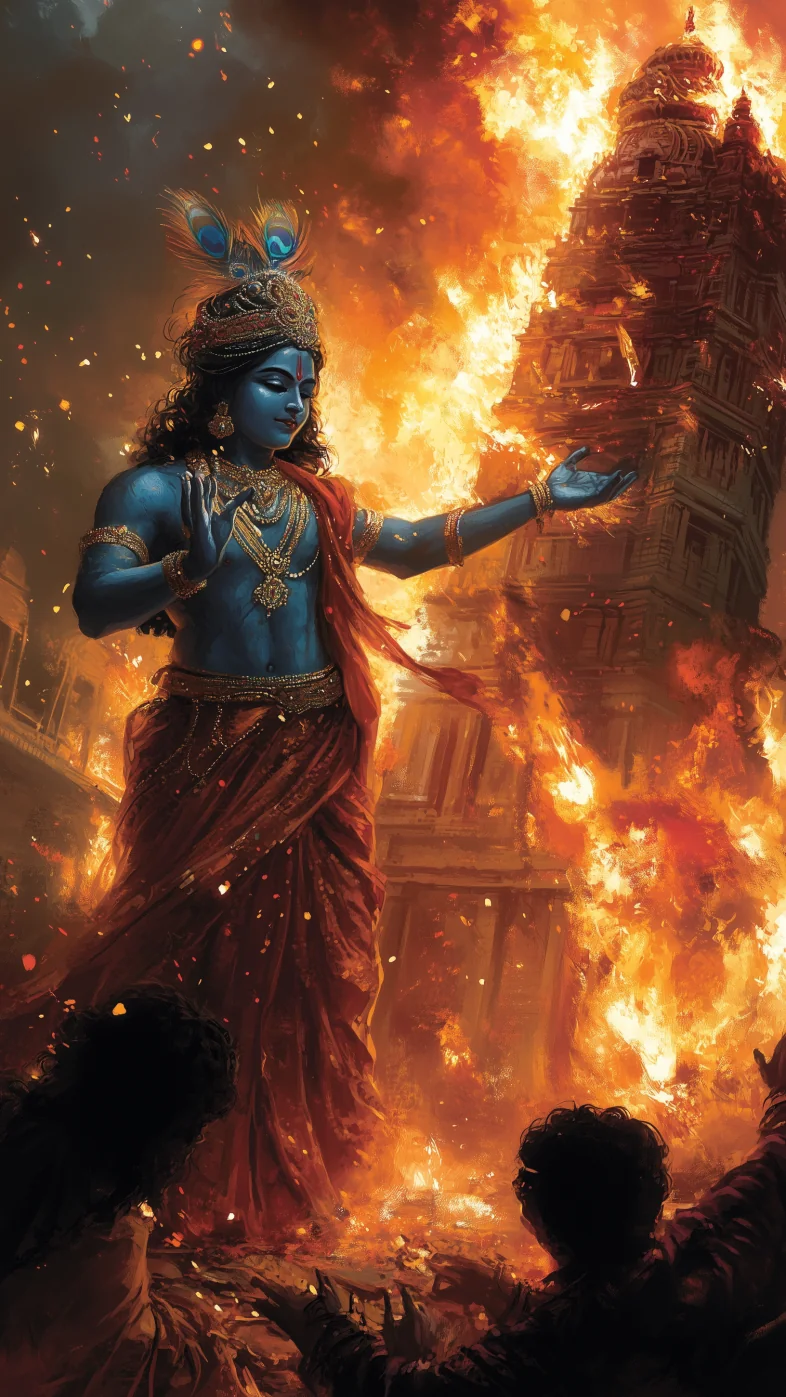 lord krishna  wallpaper