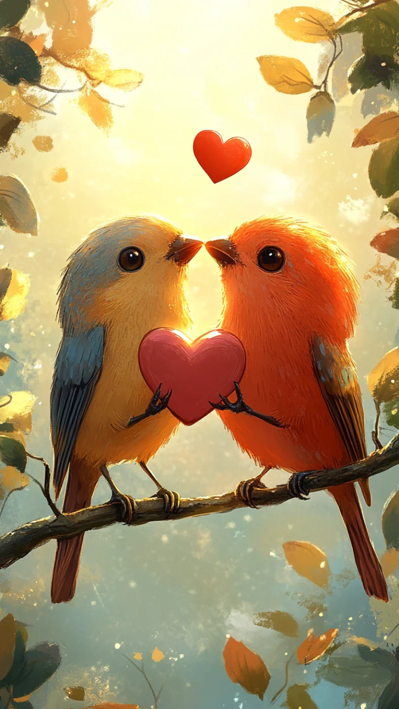 love birds wallpaper