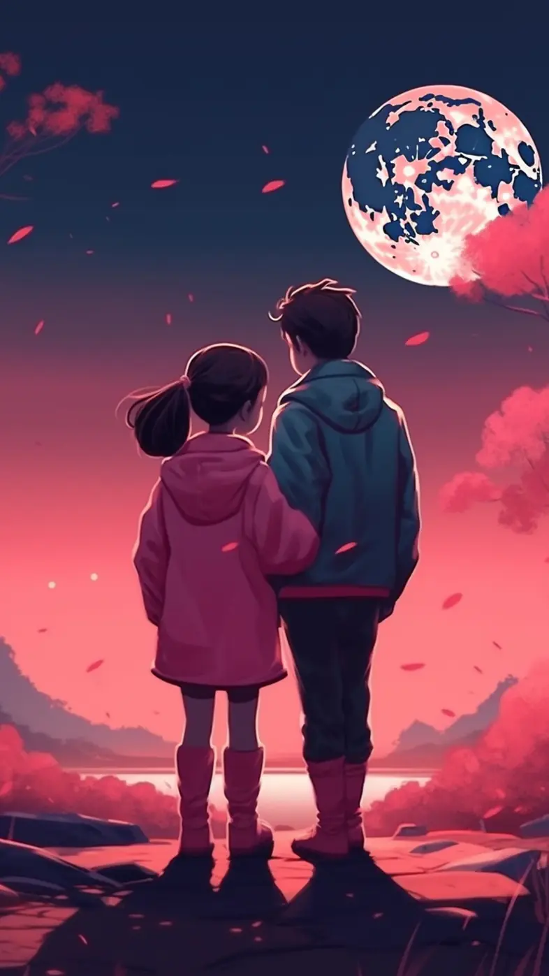 love couple wallpaper