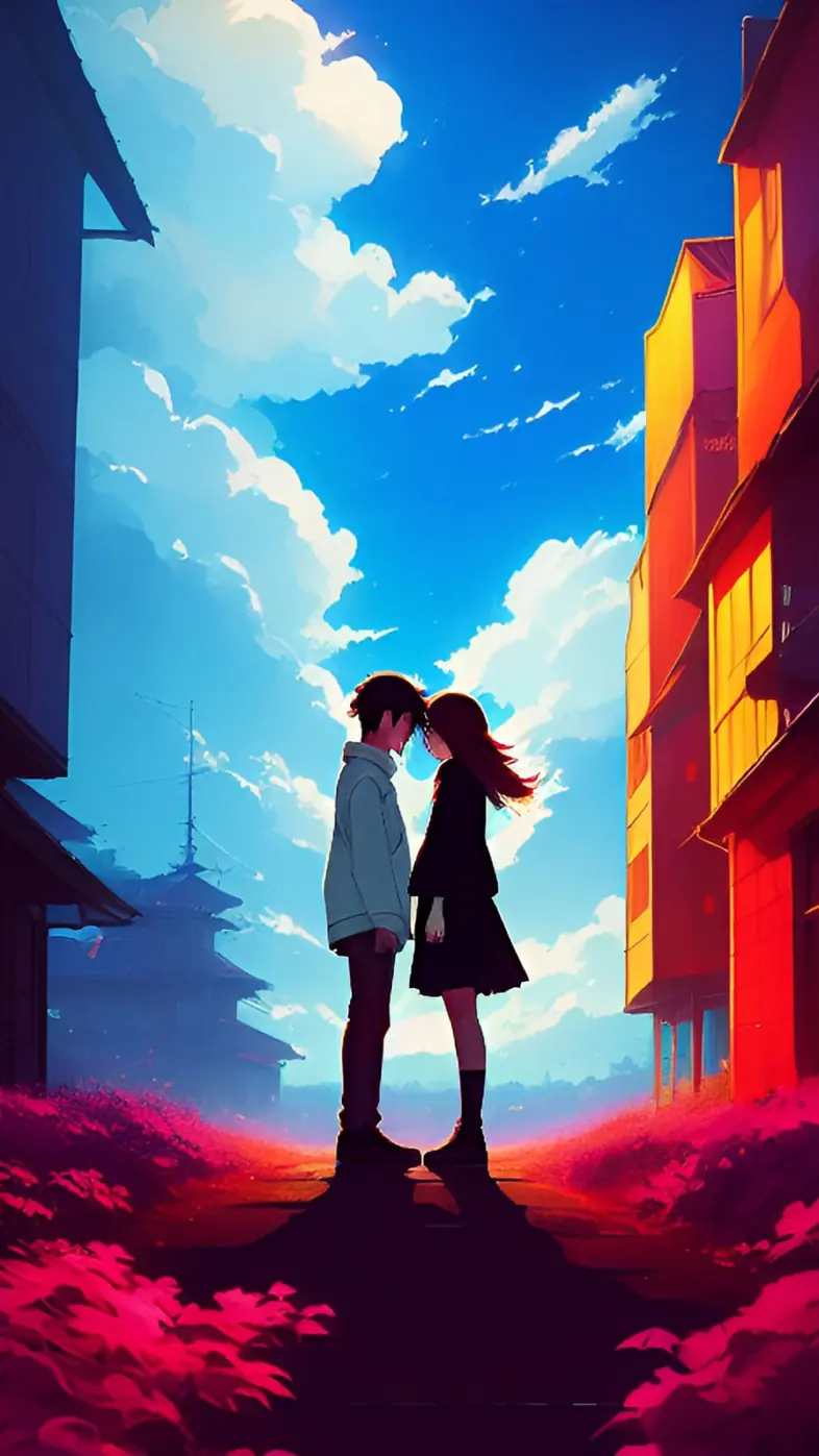 love couple wallpaper