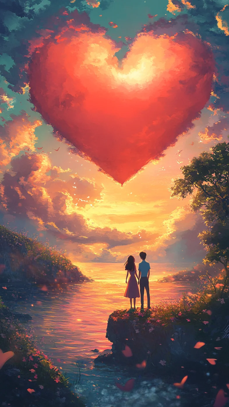 love couple wallpaper