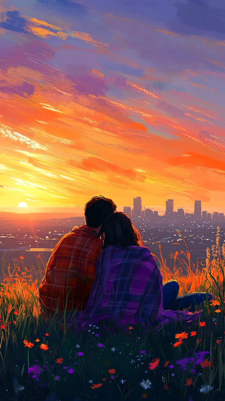 love couple wallpaper