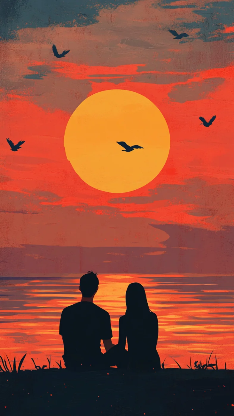 love couple wallpaper