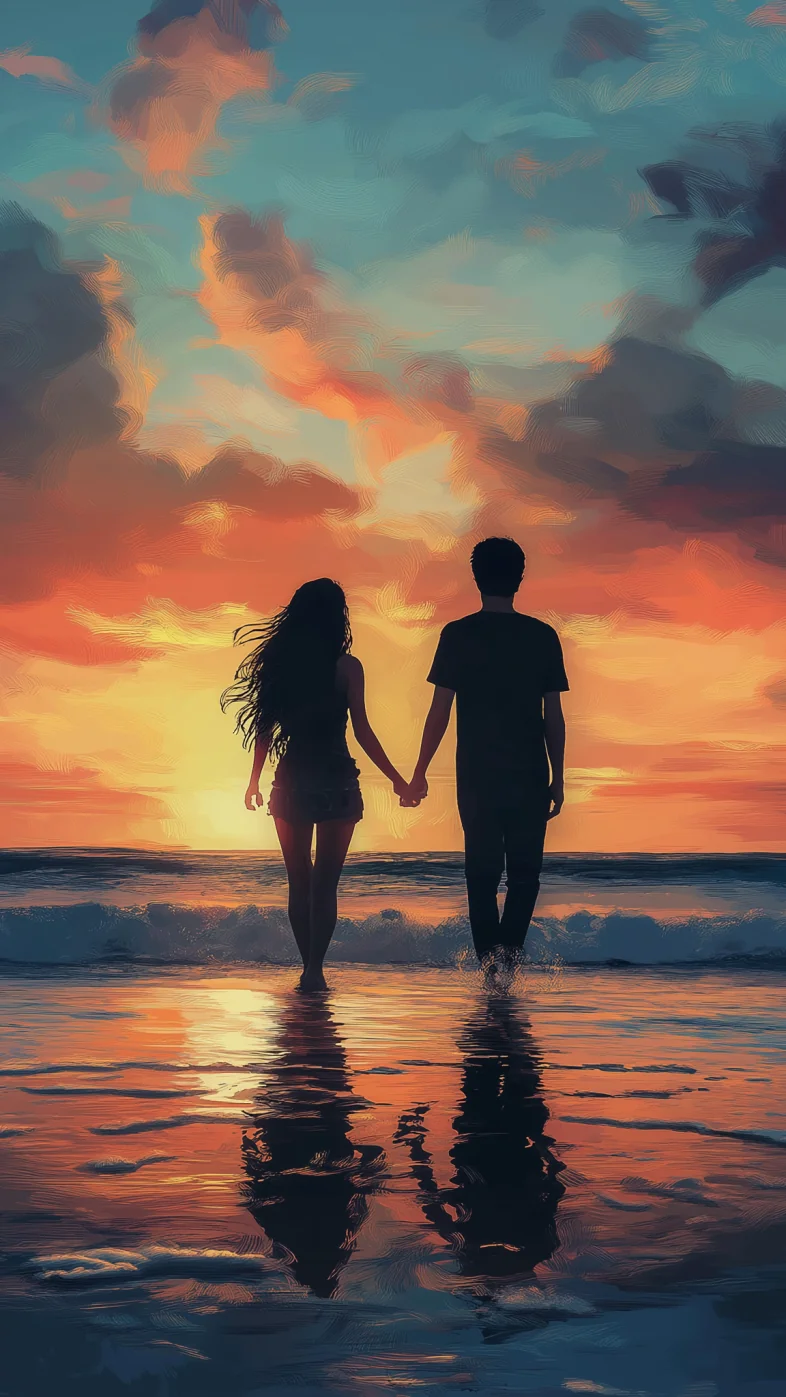 love couple wallpaper