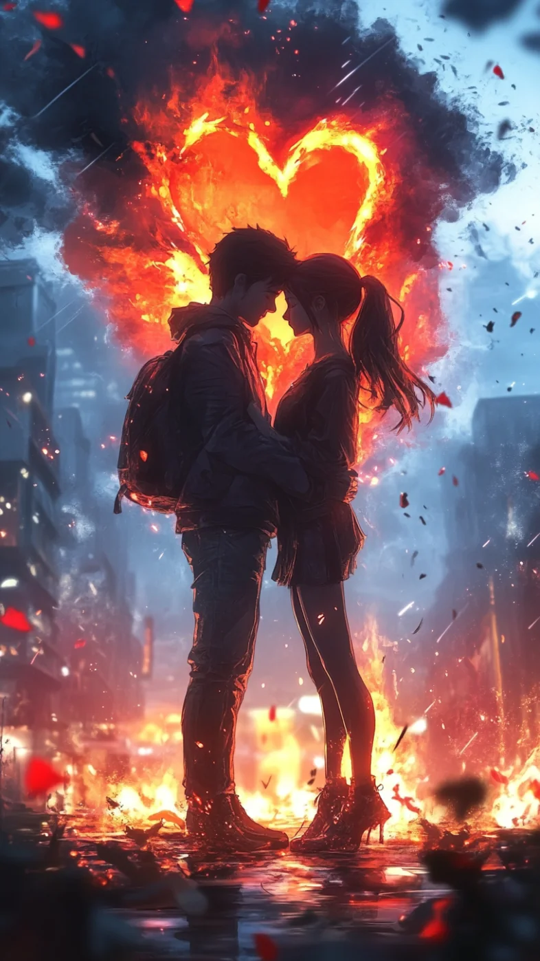 love couple wallpaper