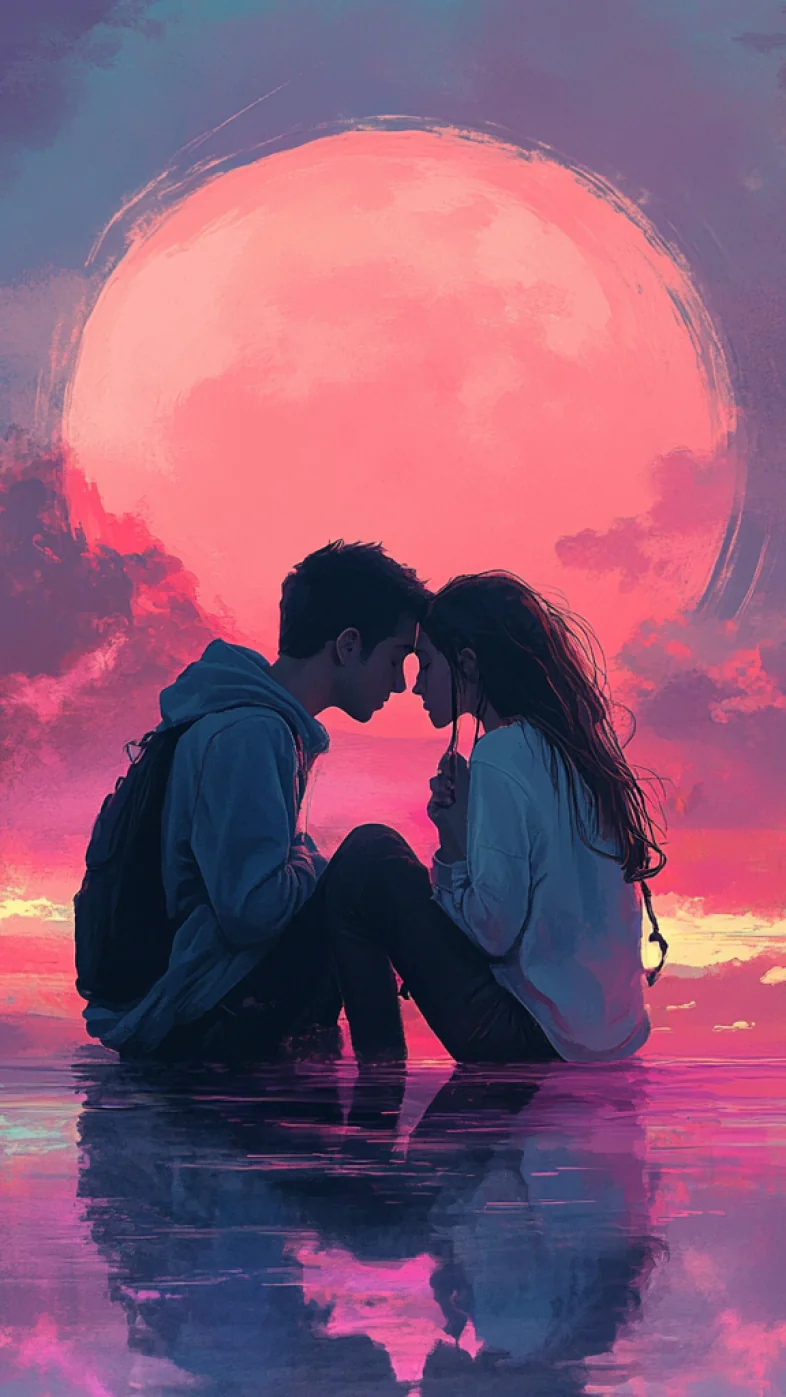 love couple wallpaper