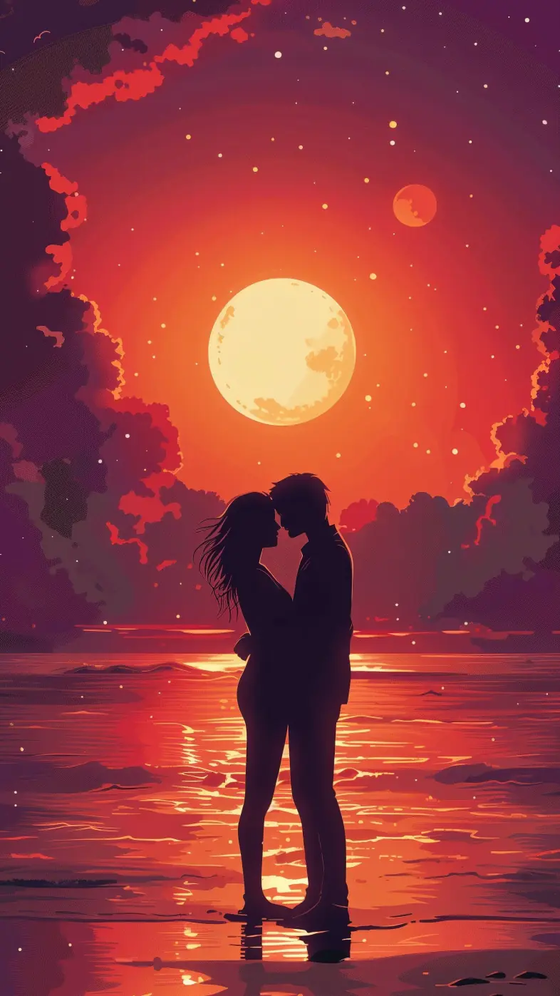 love couple wallpaper