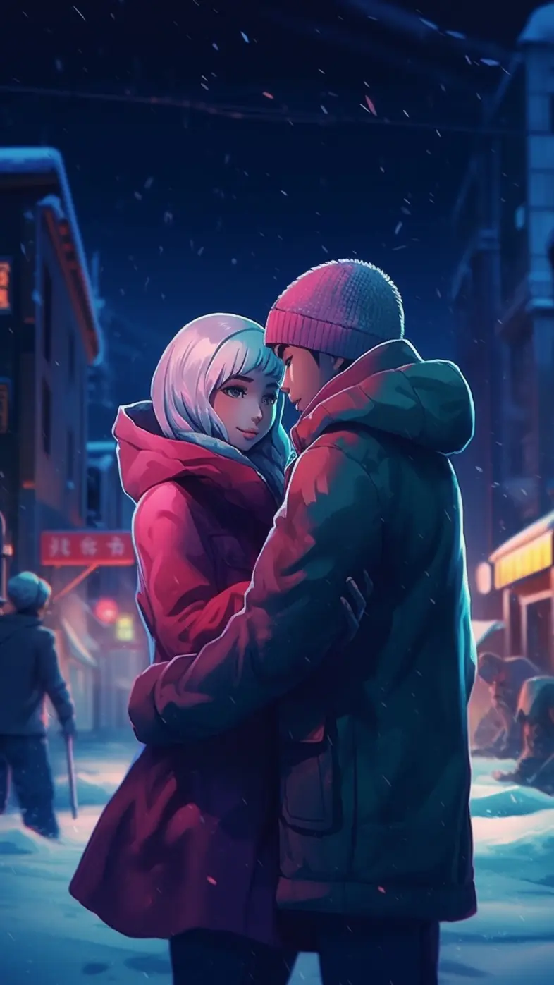 love couple wallpaper