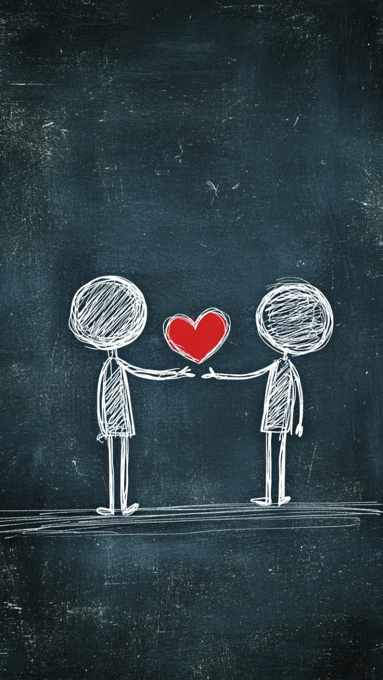 love couple art wallpaper