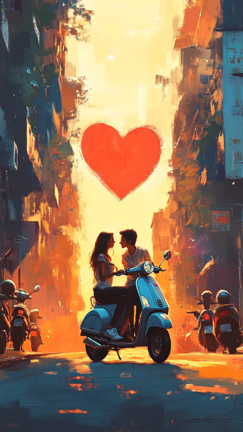 love couple art  wallpaper