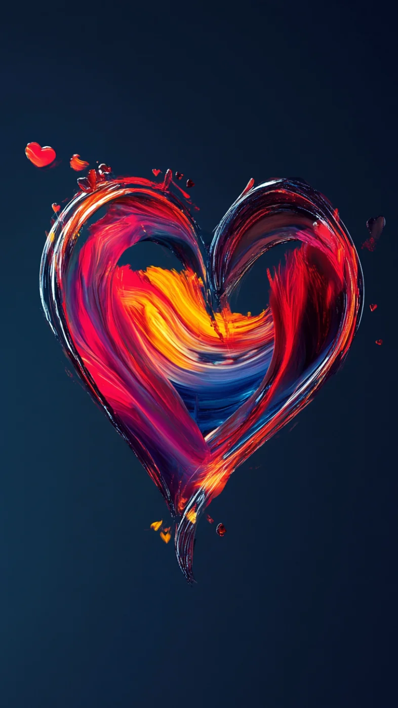 love heart wallpaper