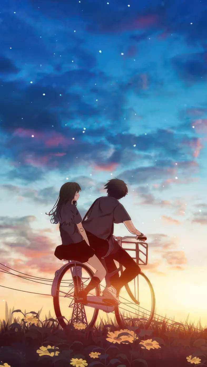 love on two wheels wallpaper