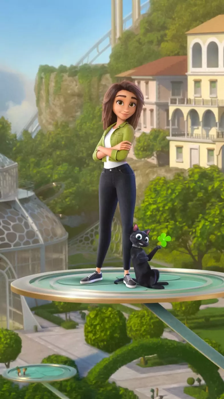 luck movie girl wallpaper
