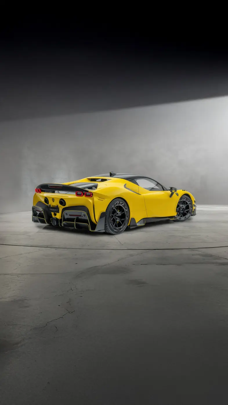 mansory ferrari sf90 car wallpaper