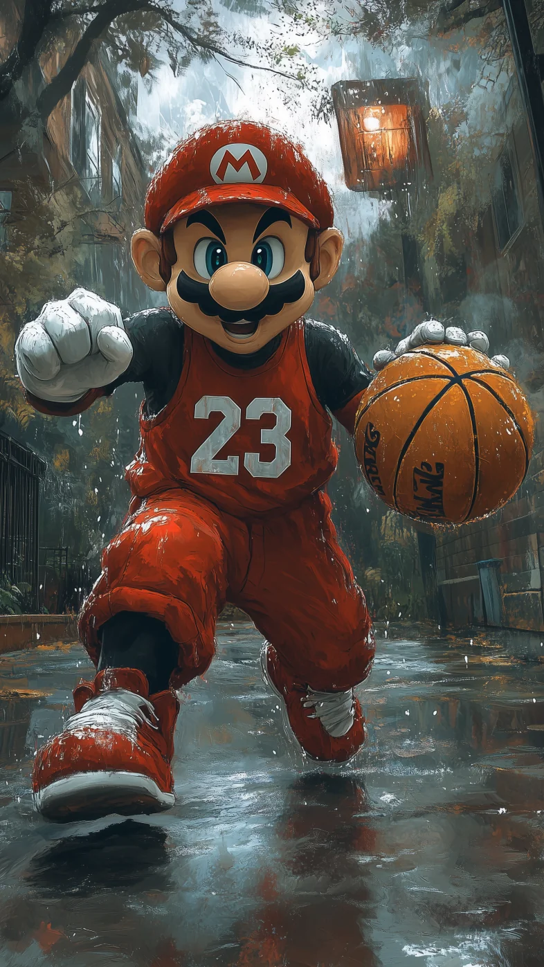 mario bros cartoon wallpaper
