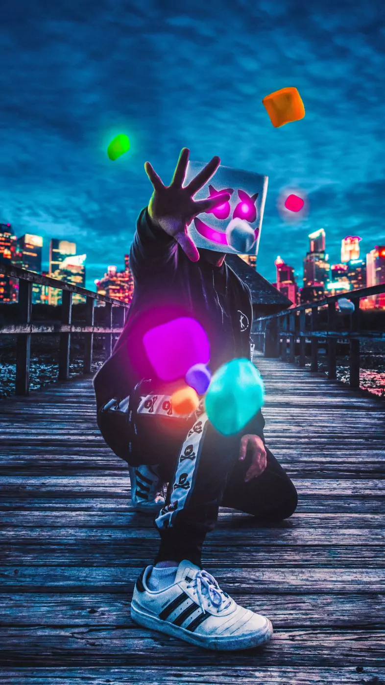 marshmello artwork wallpaper