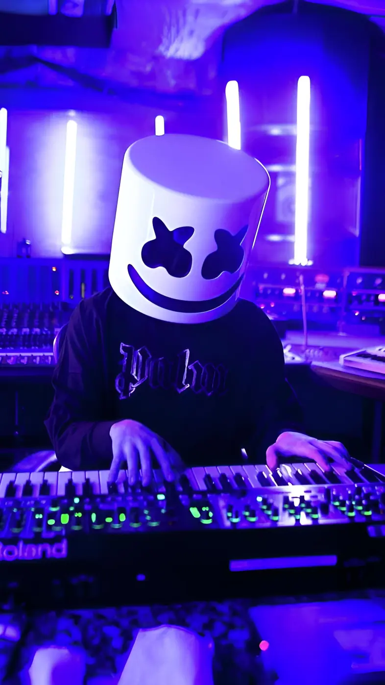 marshmello dj wallpaper