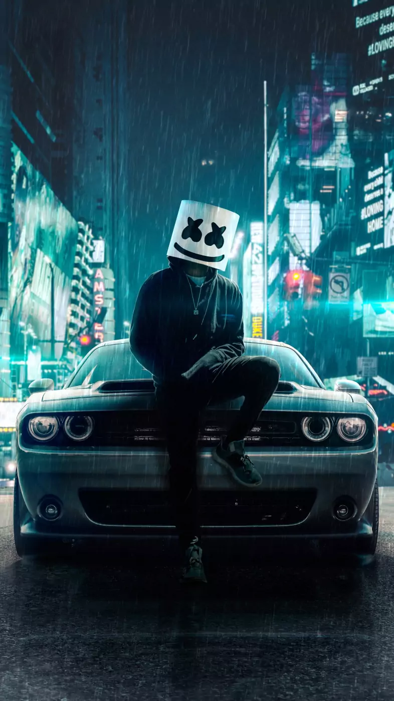 marshmello undercover wallpaper