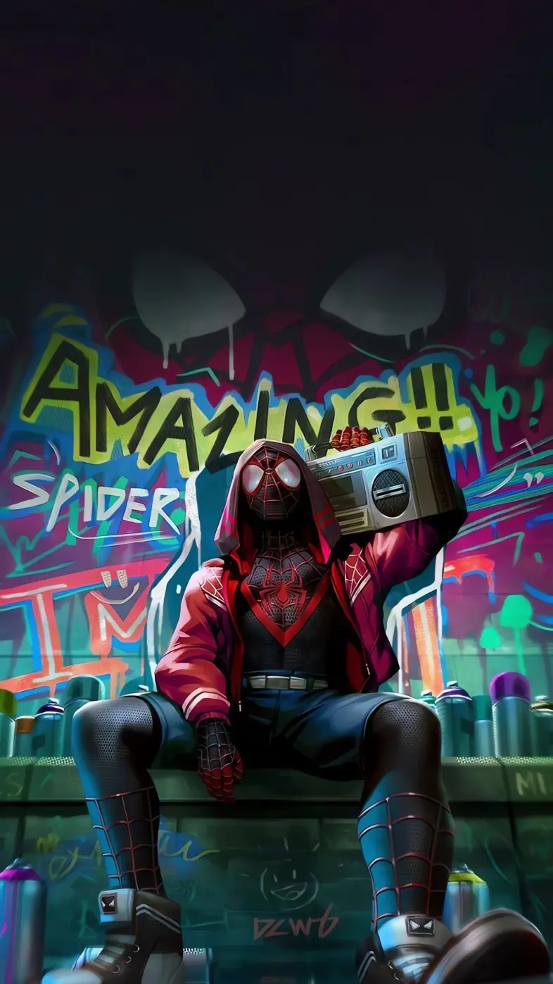 marvels spider man miles morales wallpaper