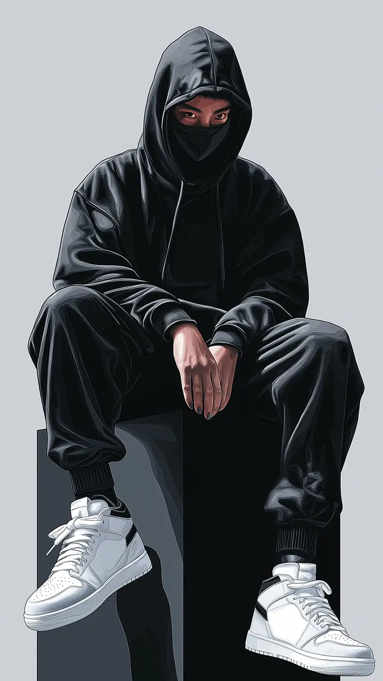 mask boy wallpaper