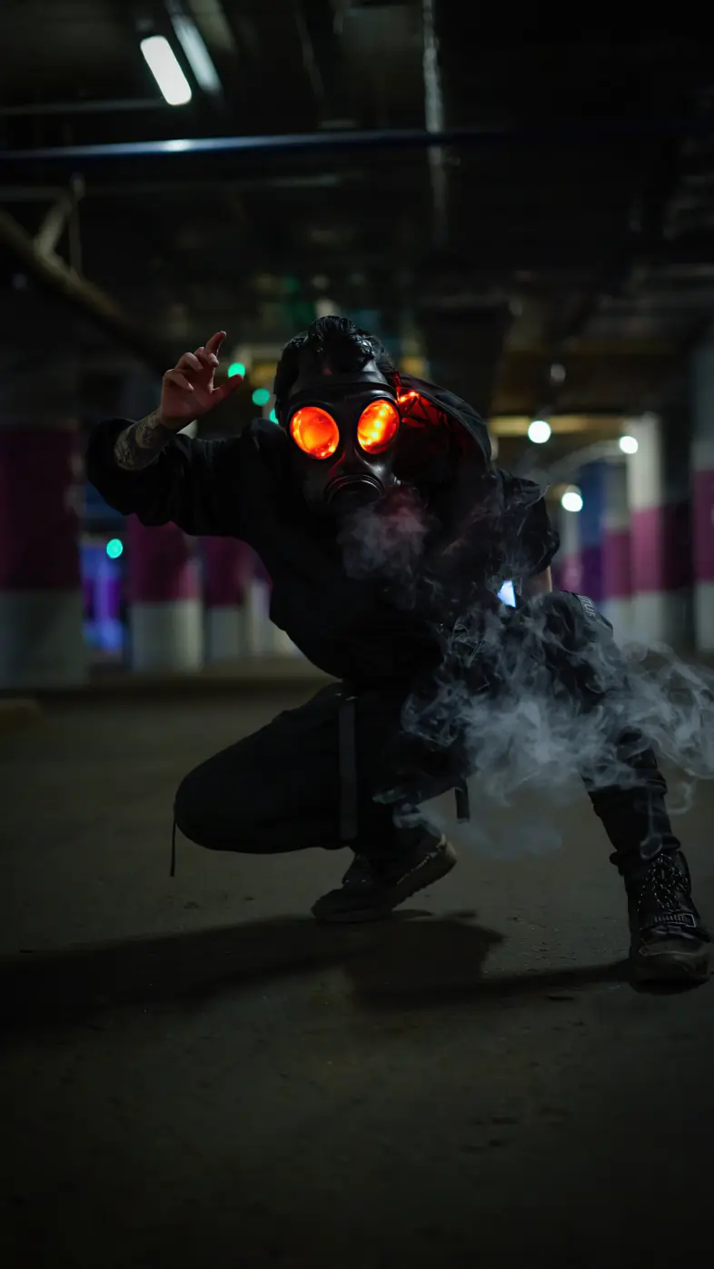 mask boy wallpaper