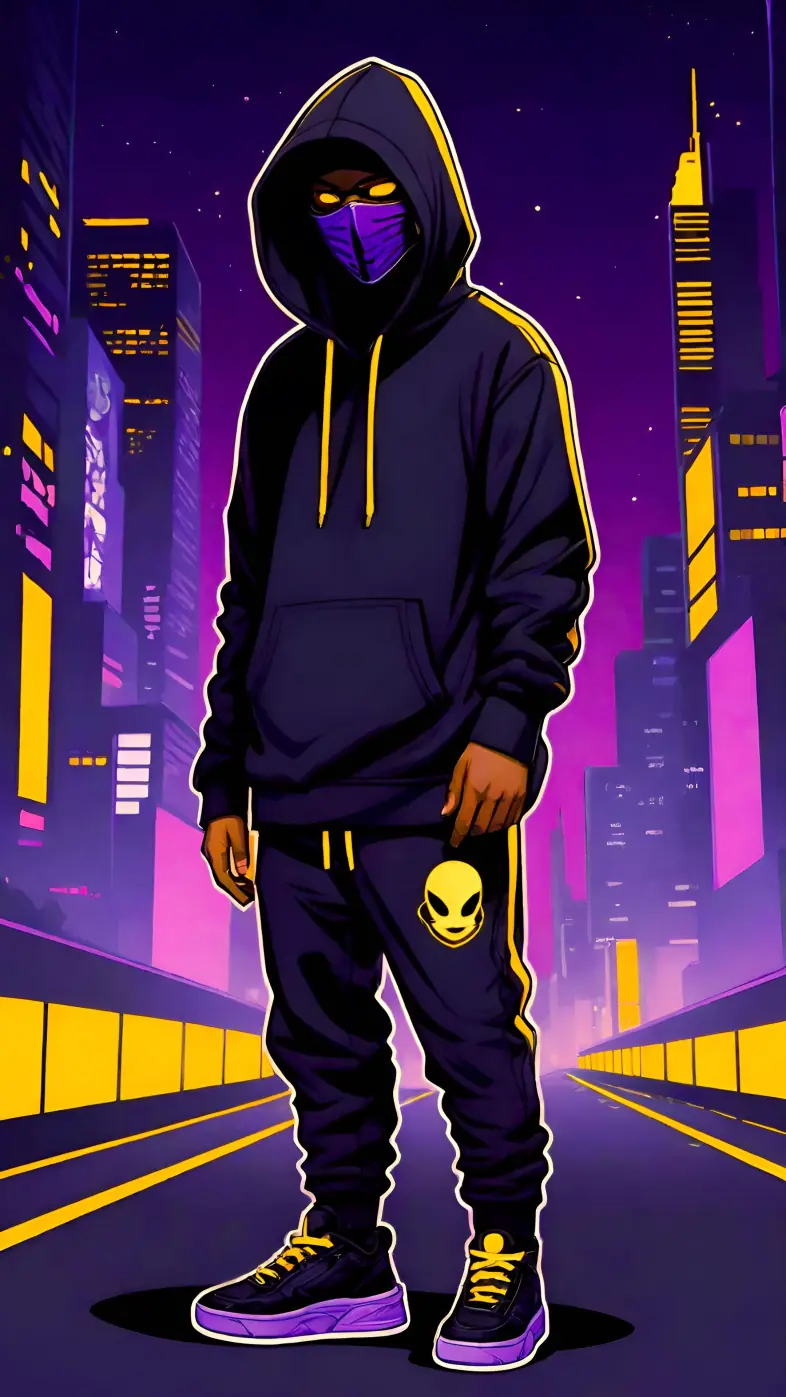mask boy wallpaper