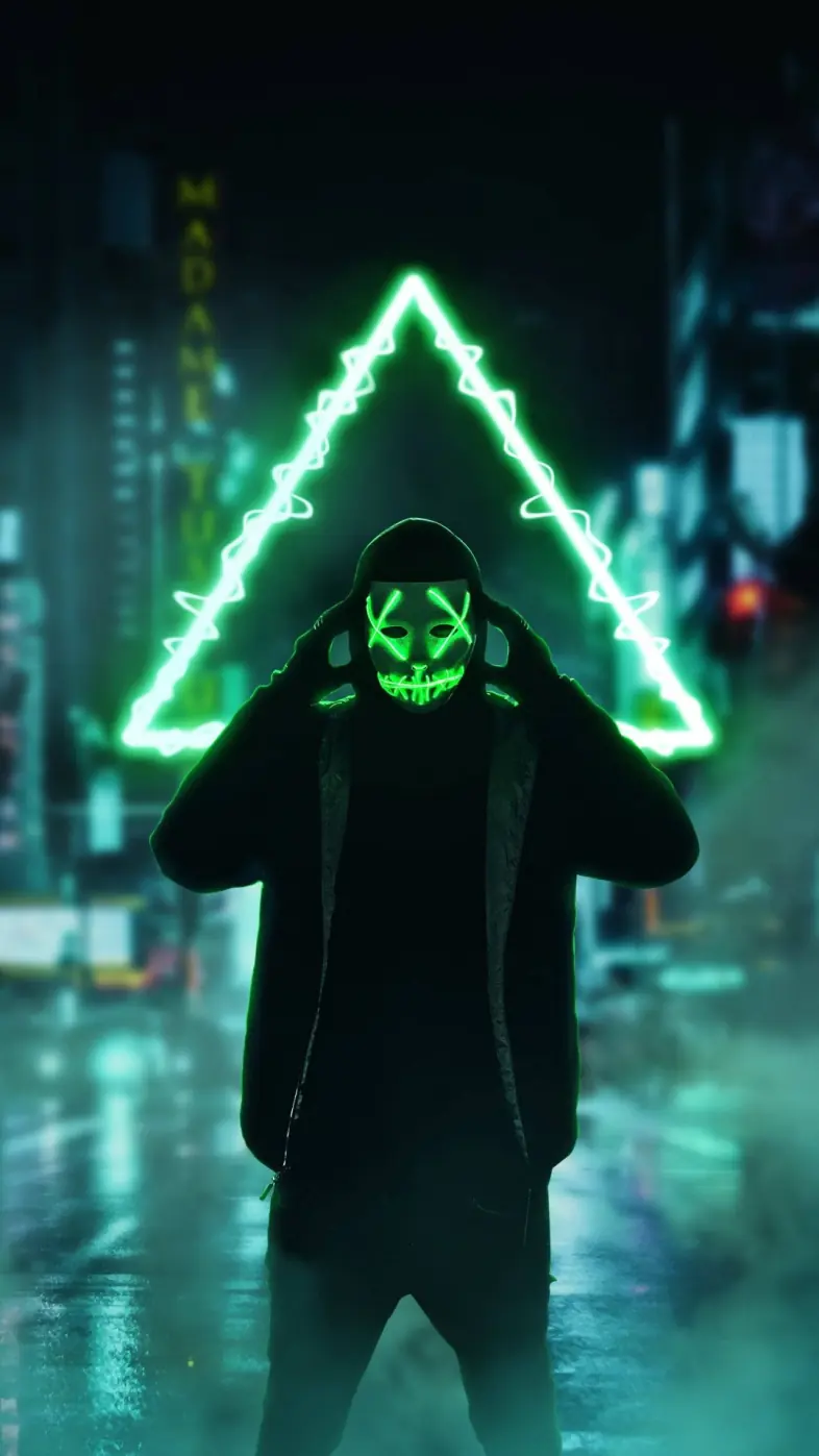 mask boy wallpaper