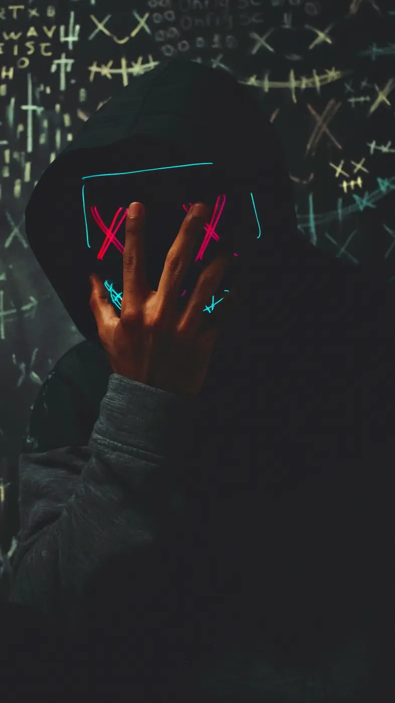 mask boy wallpaper