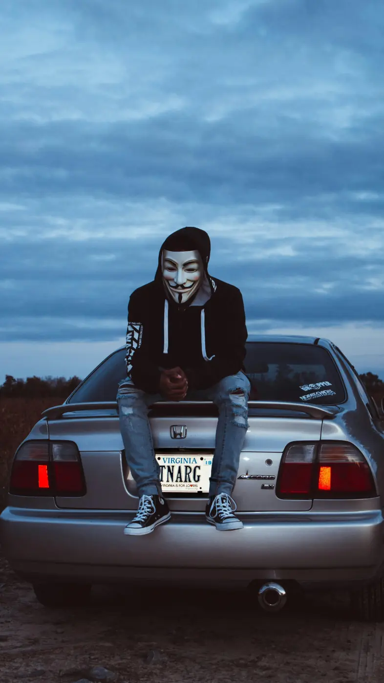 mask boy wallpaper
