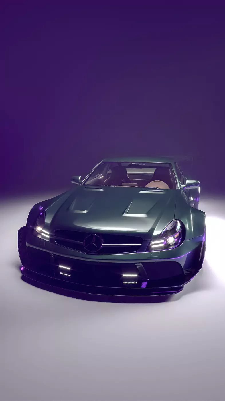 mercedes benz sl69 car wallpaper