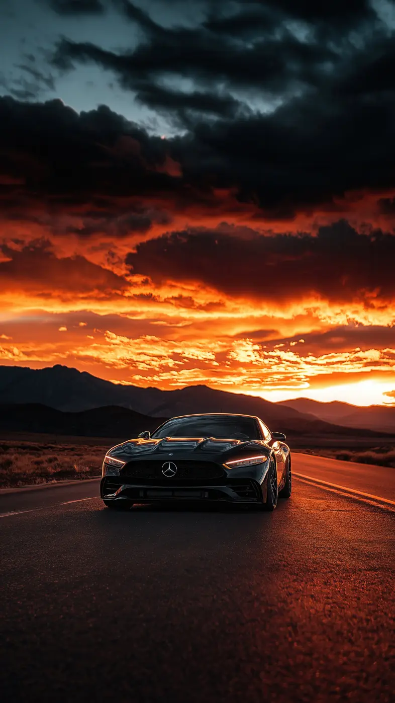 mercedes car sportscar wallpaper
