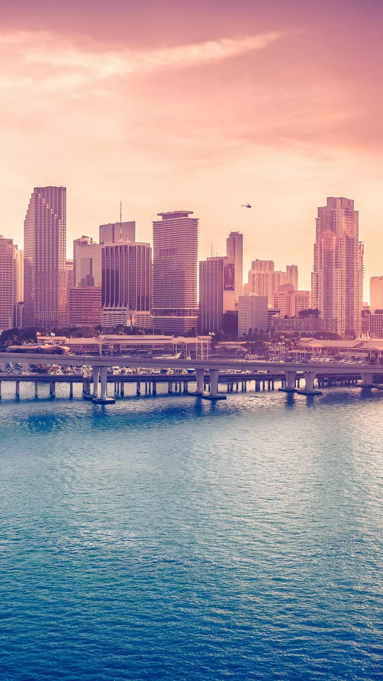 miami downtown city wallpaper