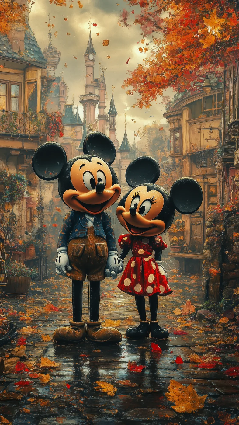 mickey mouse cartoon art wallpaper