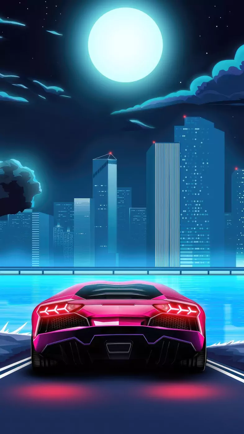 midnight dreams lamborghini wallpaper