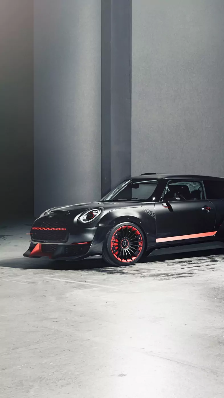 mini hatch car wallpaper
