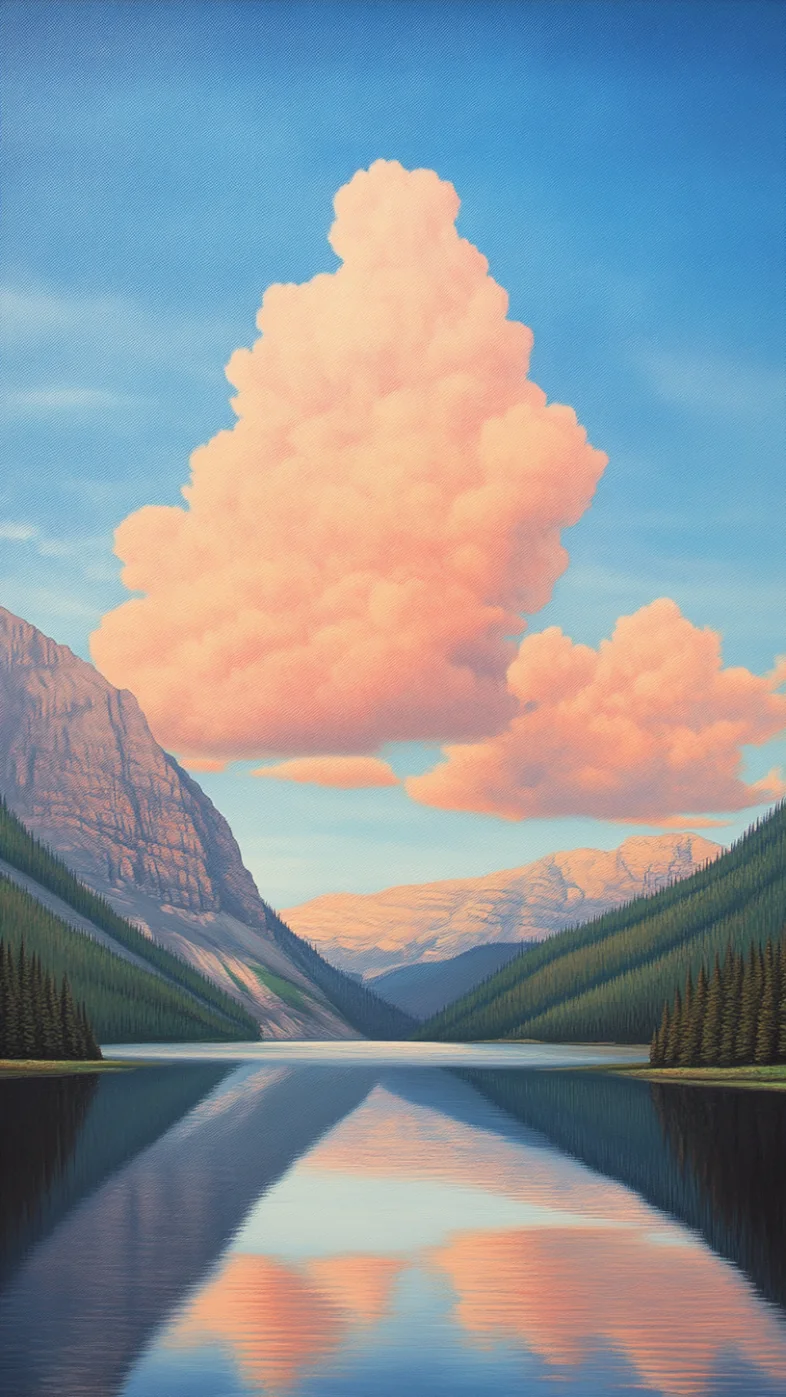 minimalist mountain wallpaper