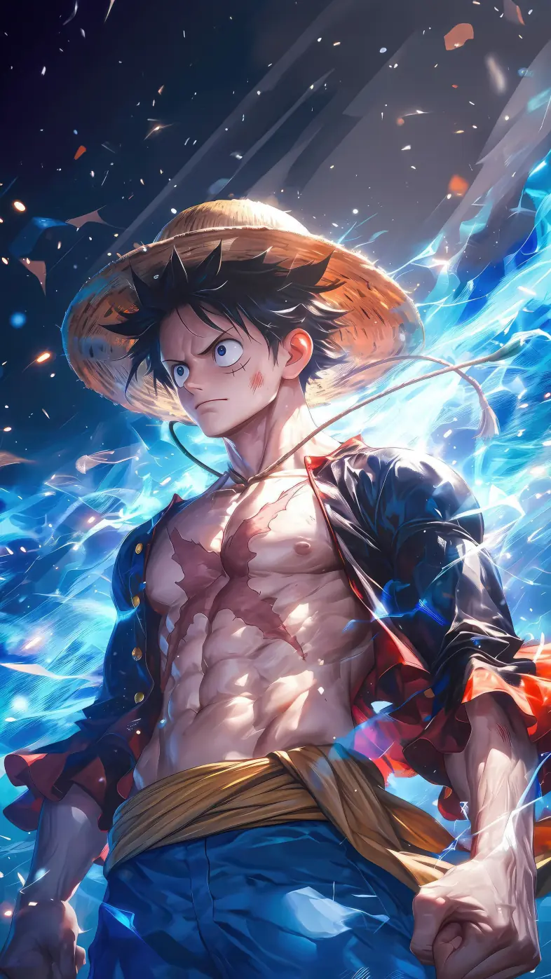 monkey d luffy rubber warrior game wallpaper