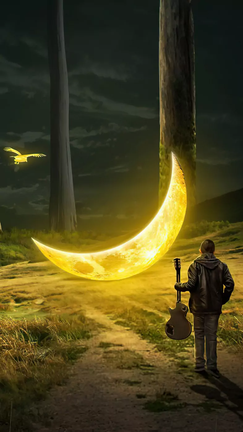 moon symphony wallpaper