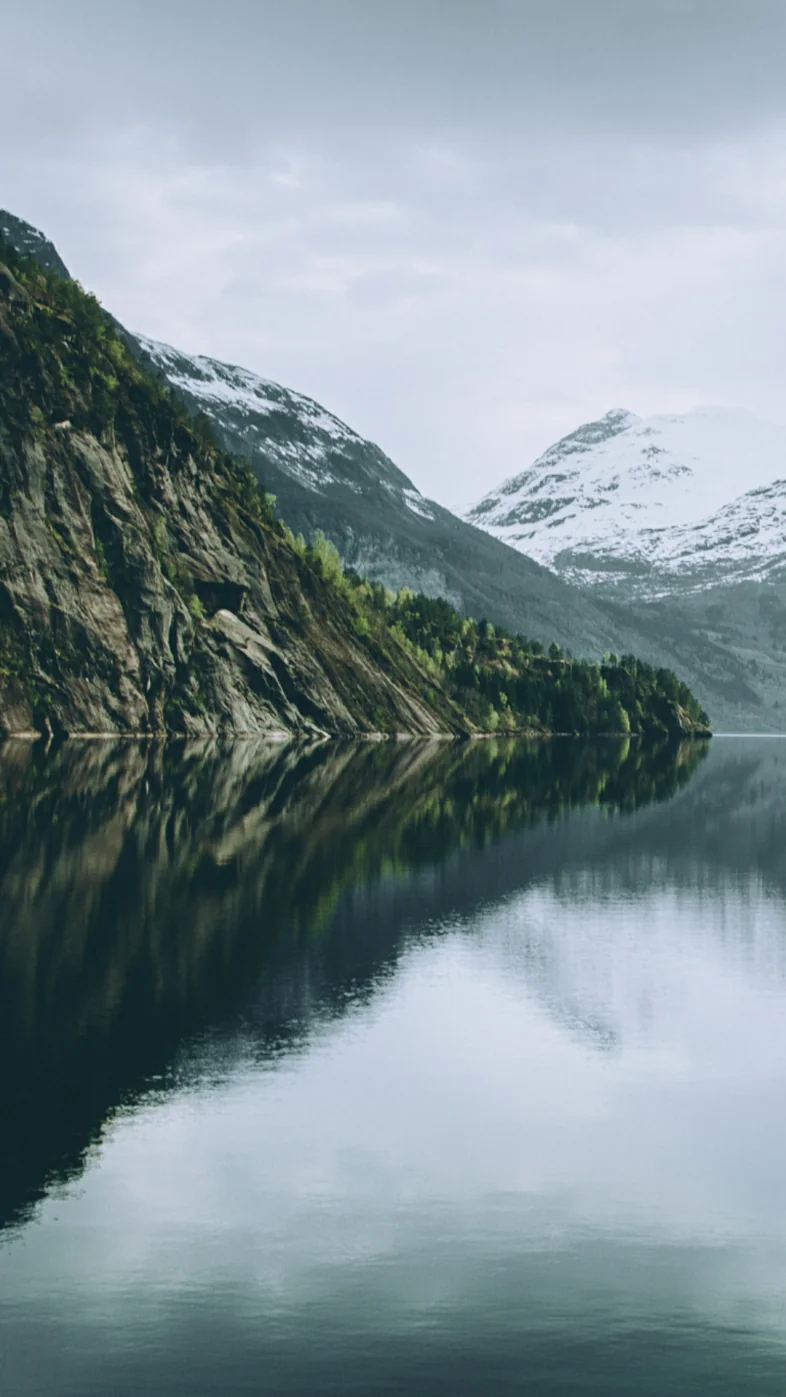 mountain cloud natural landscape wallpaper