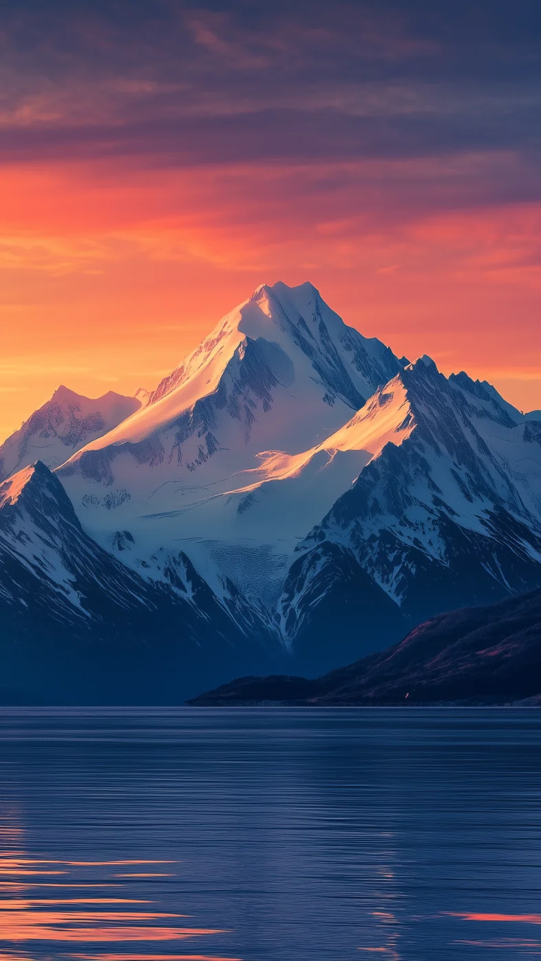 mountain lake wallpaper
