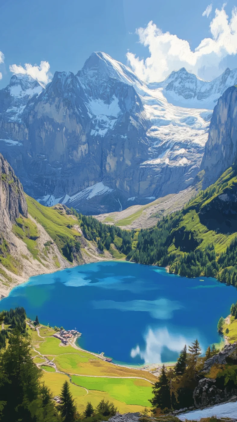 mountain landscape wallpaper