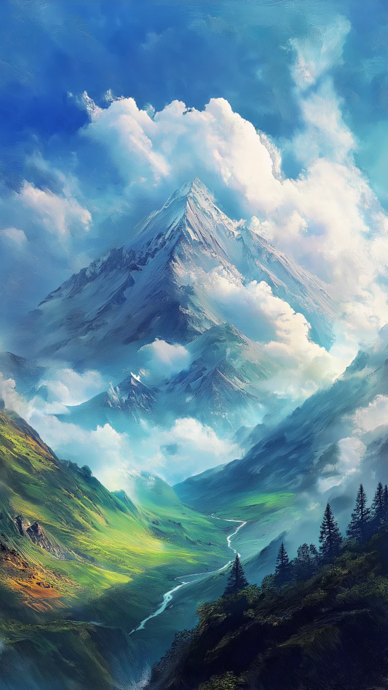 mountain landscape wallpaper