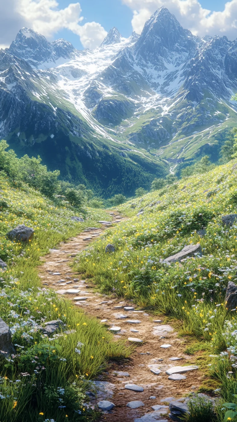 mountain landscape wallpaper