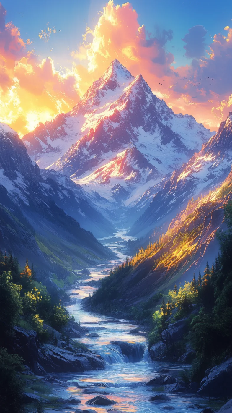 mountain landscape wallpaper