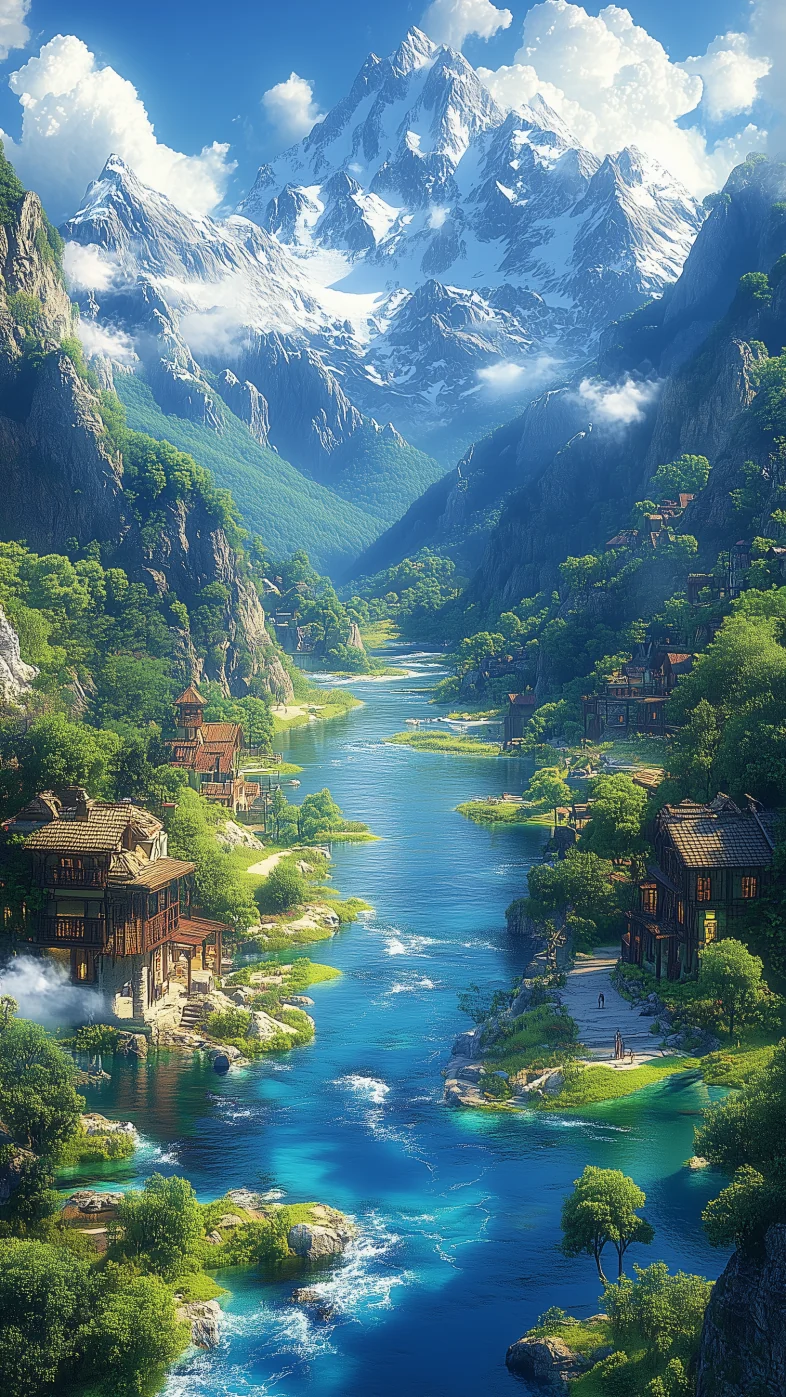mountain landscape wallpaper