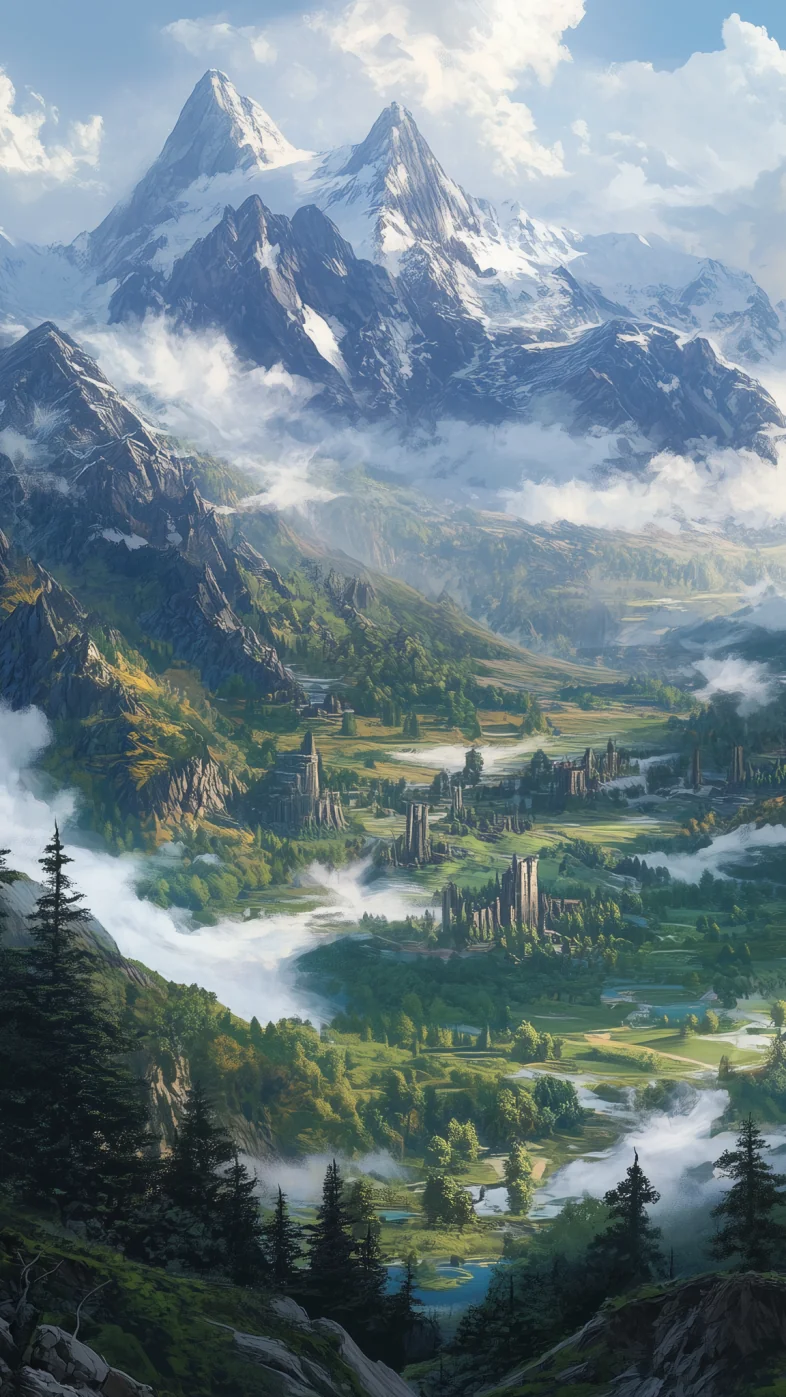 mountain landscape wallpaper