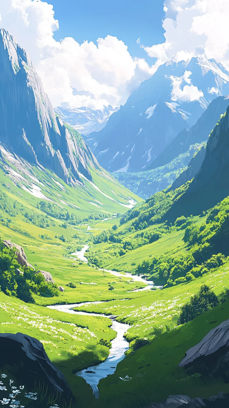 mountain landscape wallpaper
