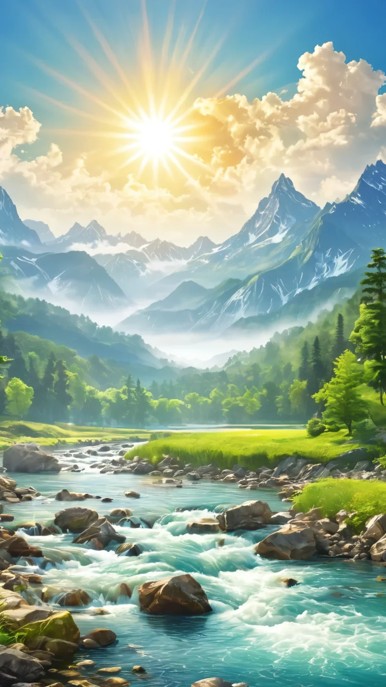 mountain landscape wallpaper