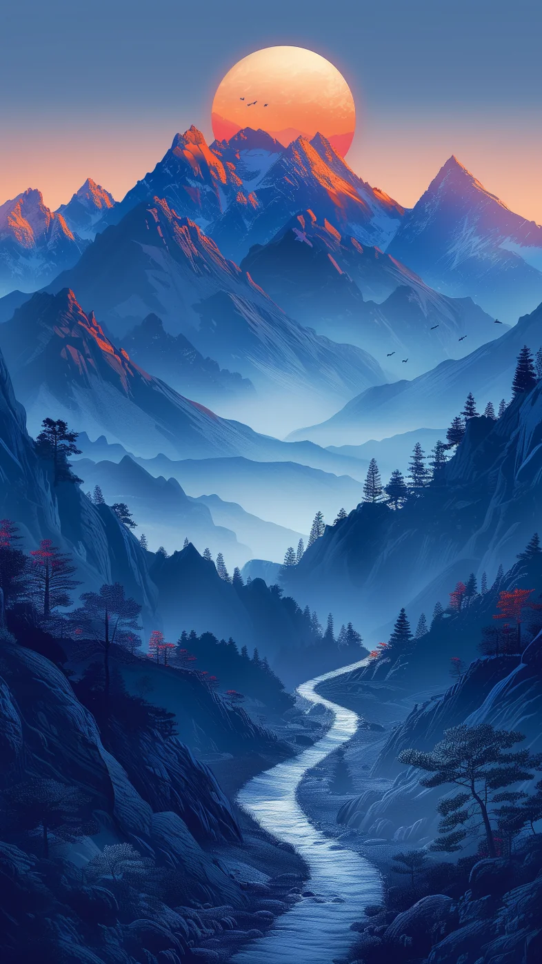mountain roads side view wallpaper