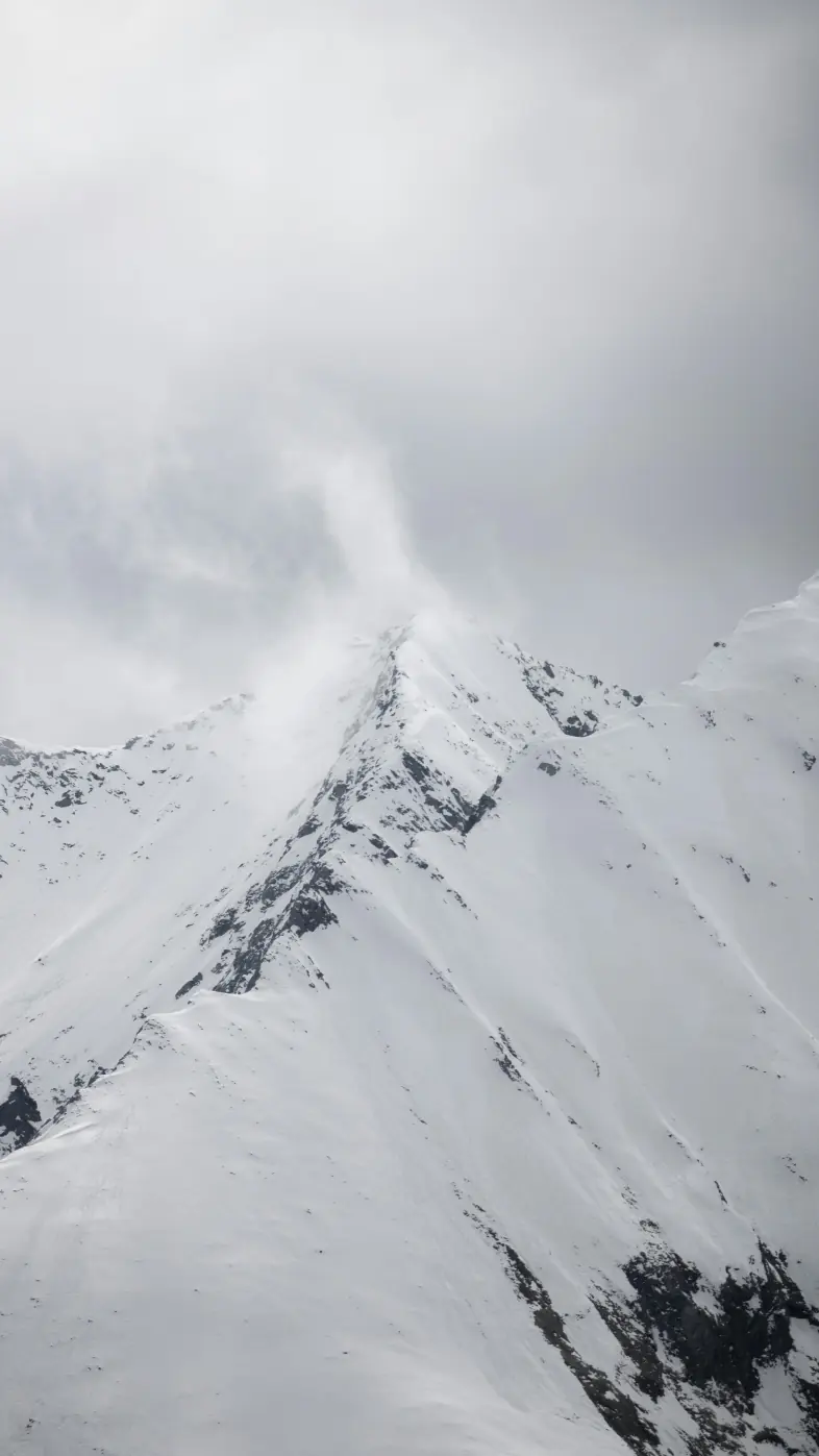 mountain snow covered wallpaper